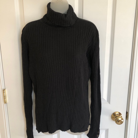 All 4 Charter Club Turtleneck Sweaters. All size Large. 1 Black that is P/L. - Picture 10 of 16